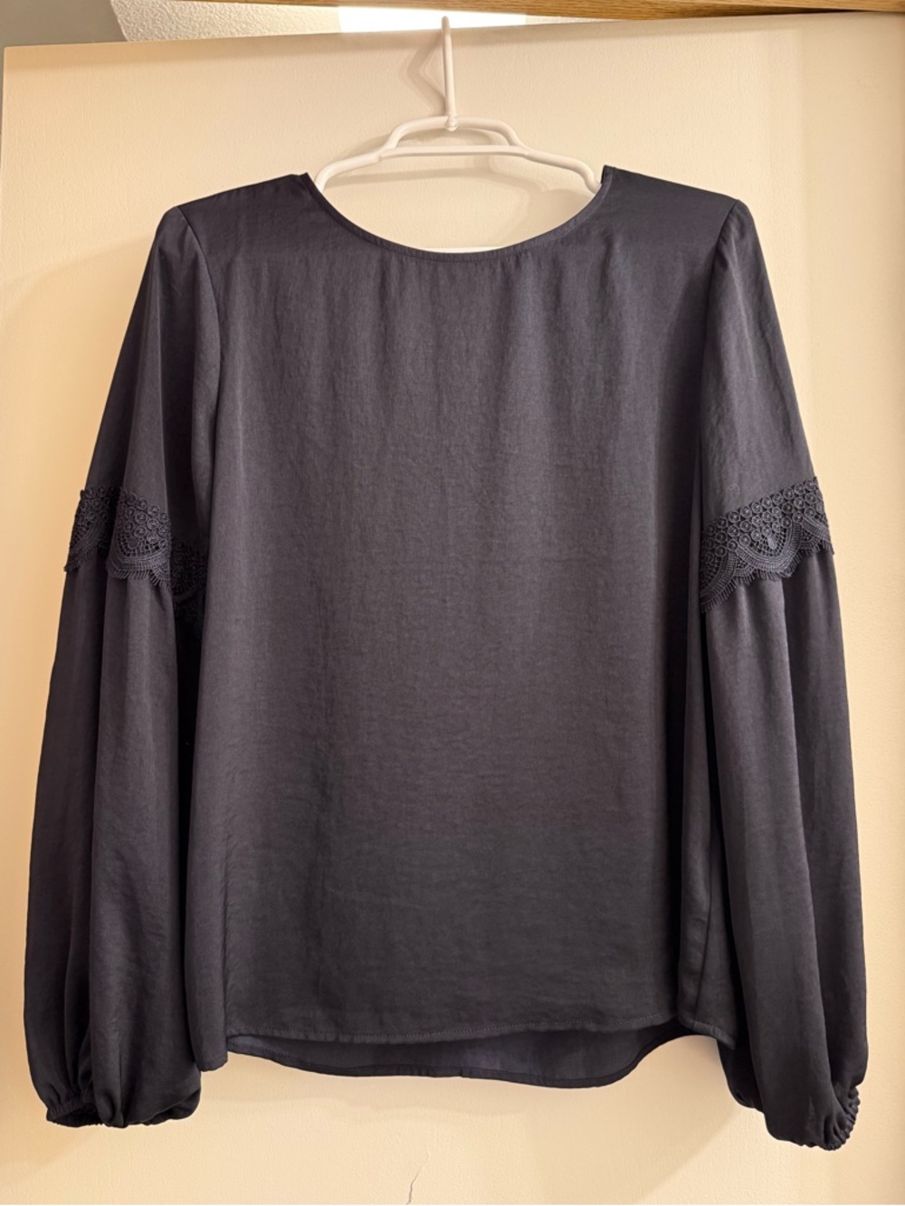 express long-sleeve blouse